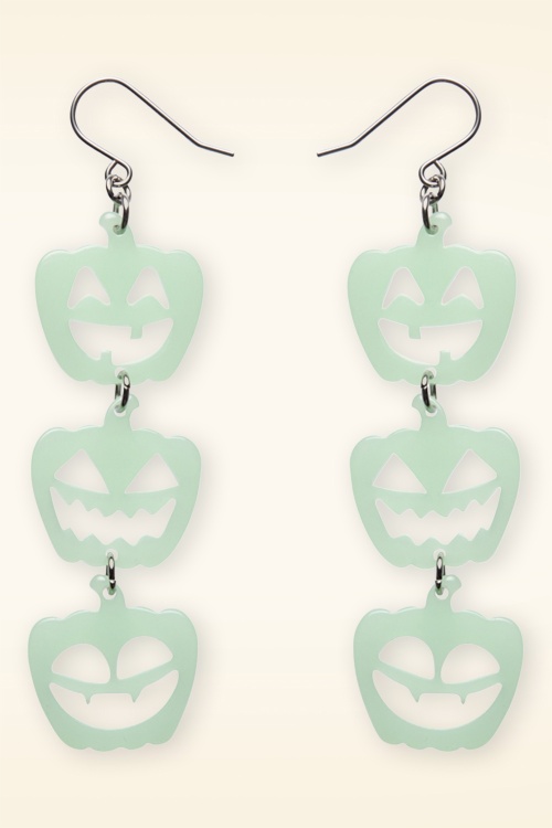 Erstwilder - Halloween Pumpkins Drop oorbellen 3