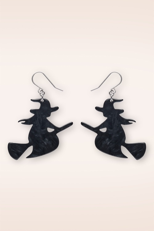 Erstwilder - Flying Witch Drop oorbellen 2