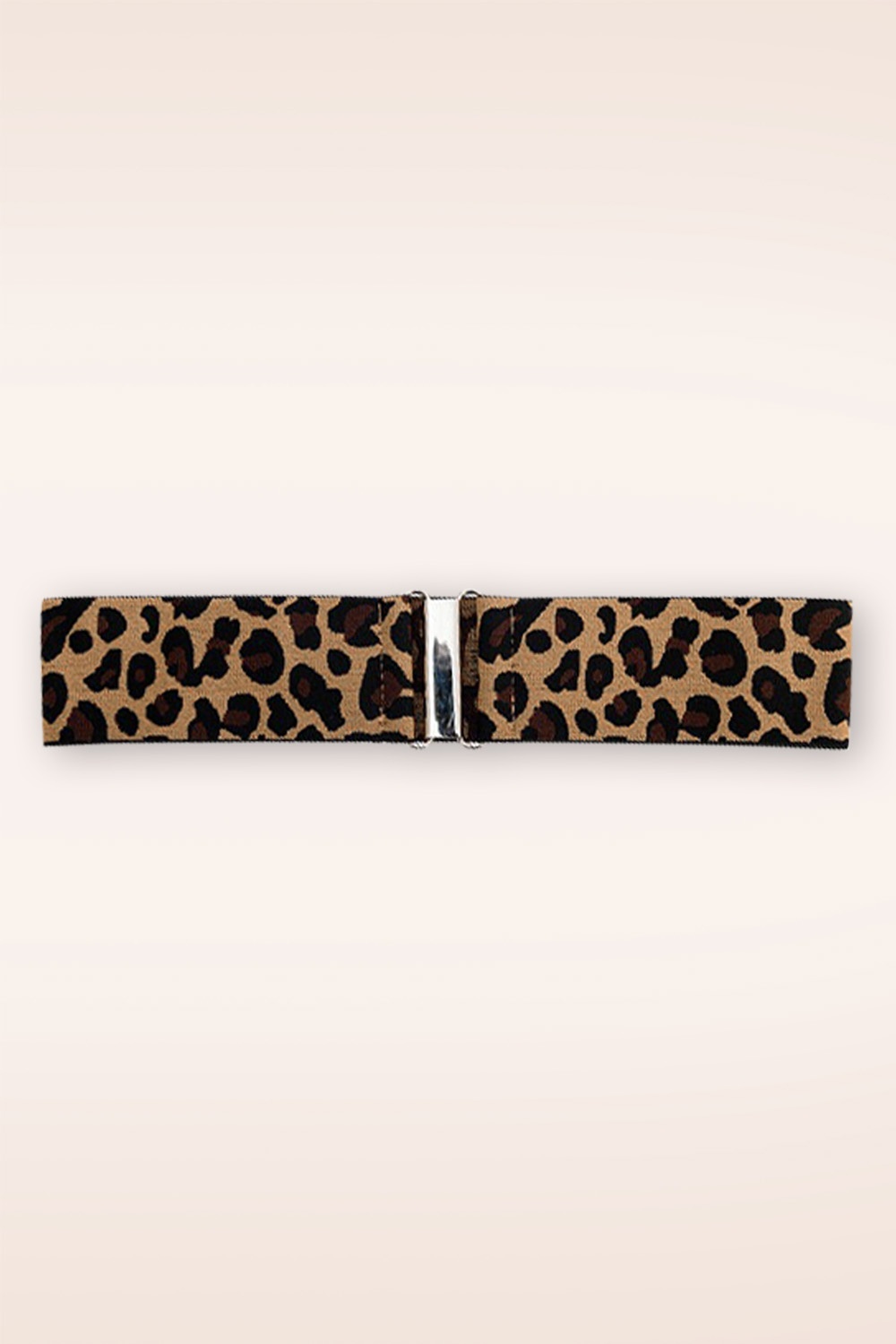 Banned Retro - Gloria stretch riem in leopard