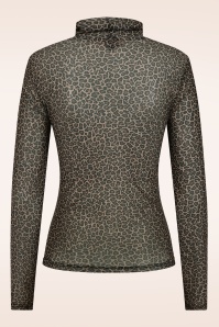 Banned Retro - Mesh top in luipaard 3