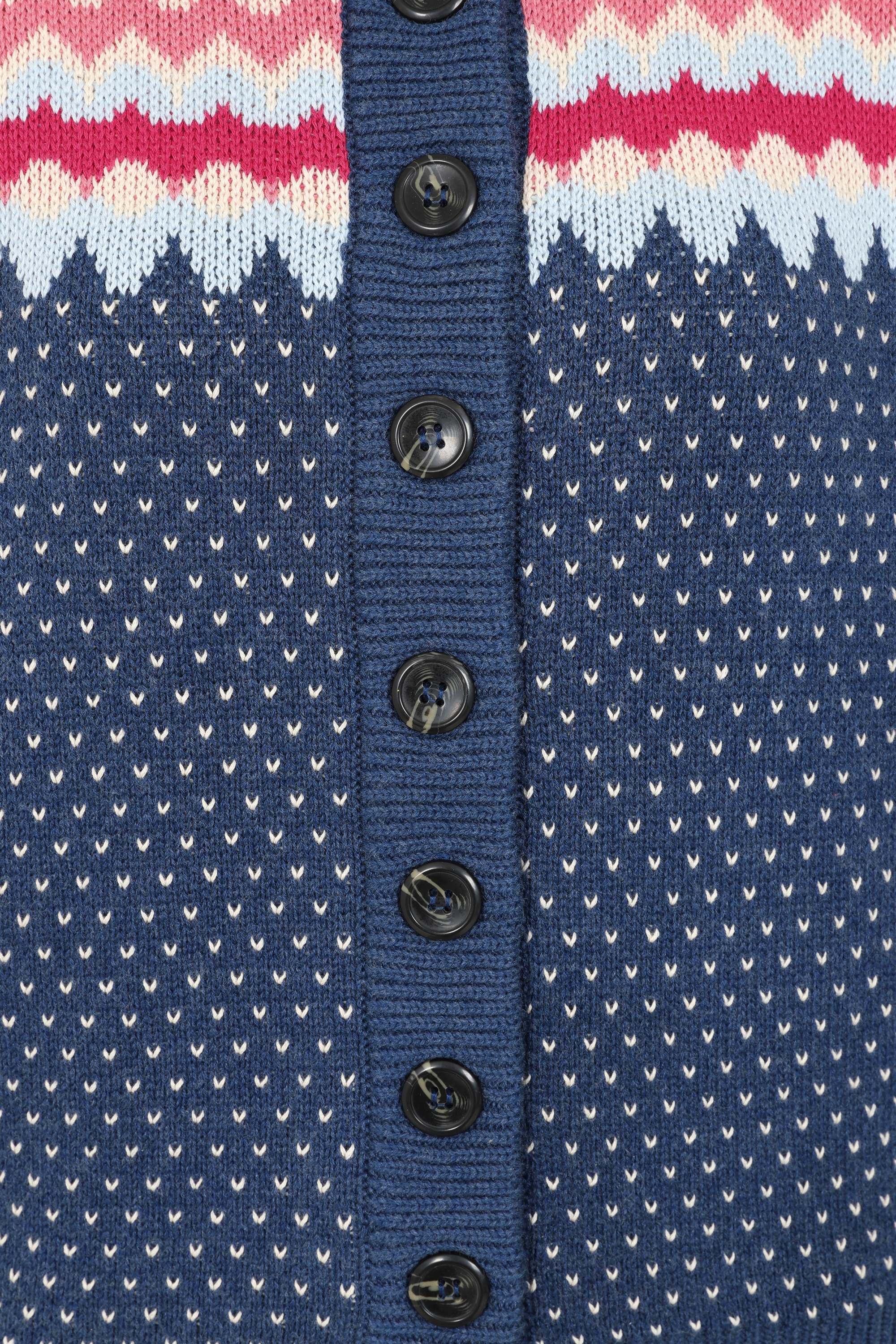 Pretty Vacant - Kintyre gebreid vest in marineblauw 2