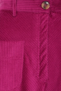 Pretty Vacant - Sabrina jumbo corduroy rok in kersenrood 2