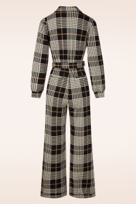 K-Design - Daria Tartan jumpsuit in zwart 5