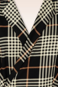 K-Design - Daria Tartan jumpsuit in zwart 4