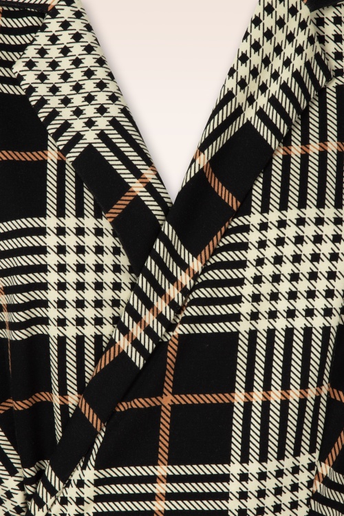 K-Design - Daria Tartan jumpsuit in zwart 4