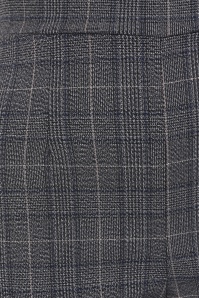 Vintage Chic for Topvintage - Topvintage exclusive ~ Bonnie Check pantalon in grijs 2