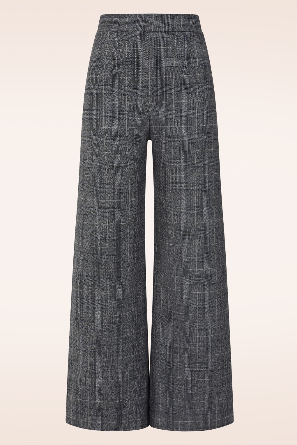 Vintage Chic for Topvintage - Topvintage exclusive ~ Bonnie Check pantalon in grijs