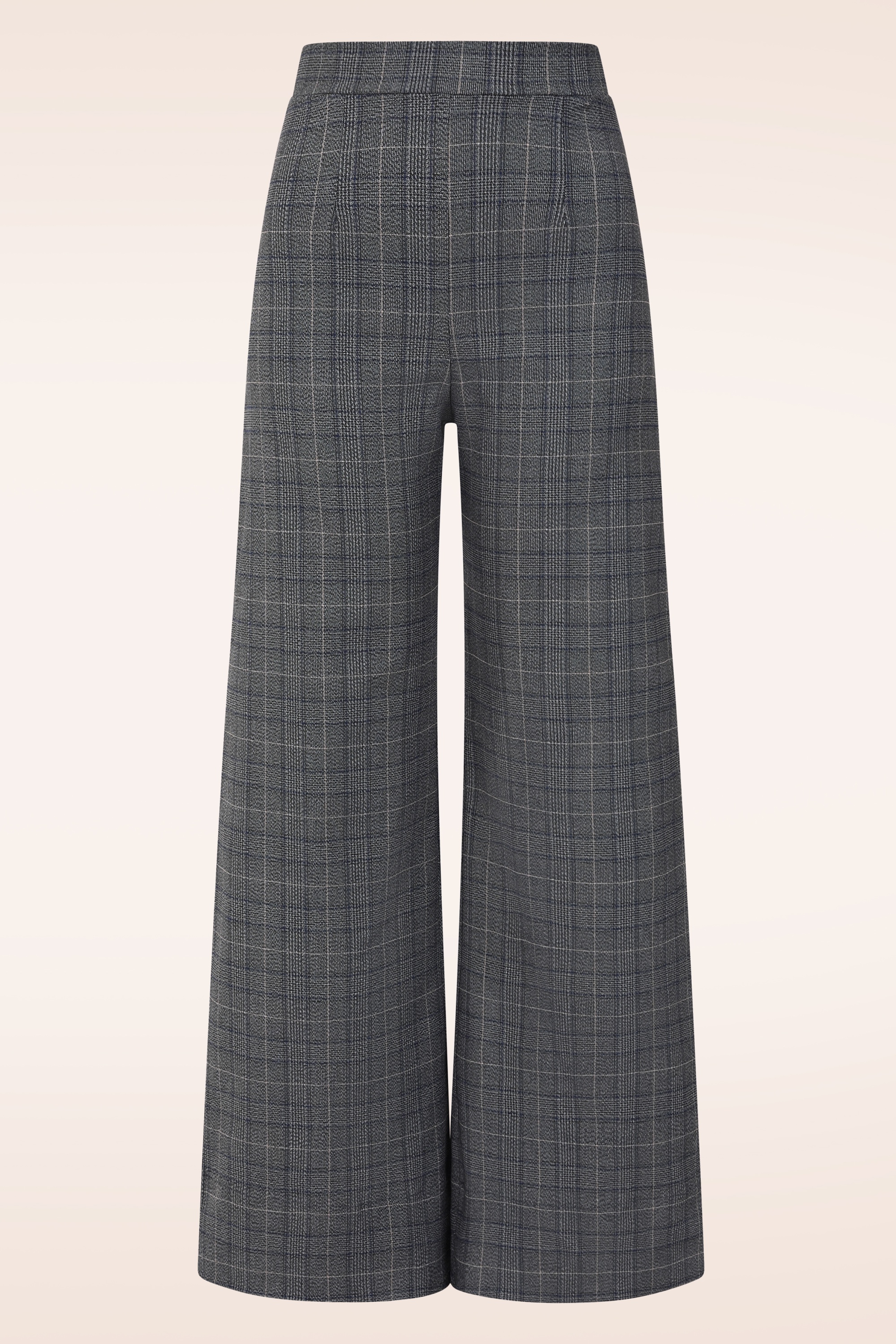 Vintage Chic for Topvintage - Topvintage exclusive ~ Bonnie Check pantalon in grijs
