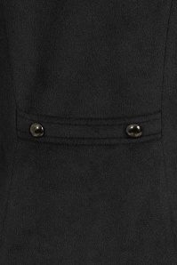 Banned Retro - Rosaly swing jas in zwart 5