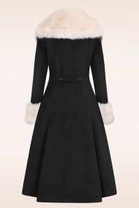 Banned Retro - Rosaly swing jas in zwart 6