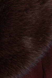 Banned Retro - Rosaly swing jas in bordeaux 3