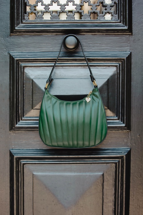 Banned Retro - Thelma handtas in groen 2