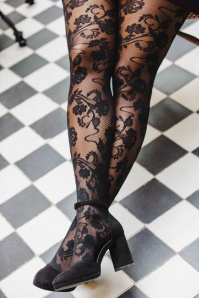 Pamela Mann - Fleur Lace panty in zwart 2