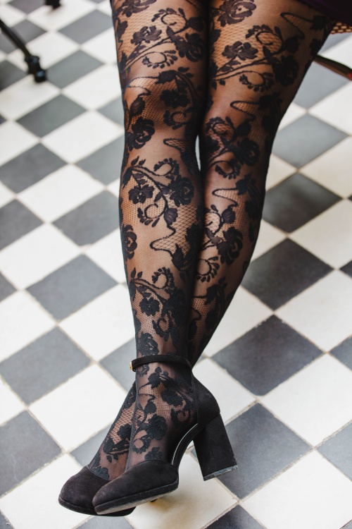 Pamela Mann - Fleur Lace panty in zwart