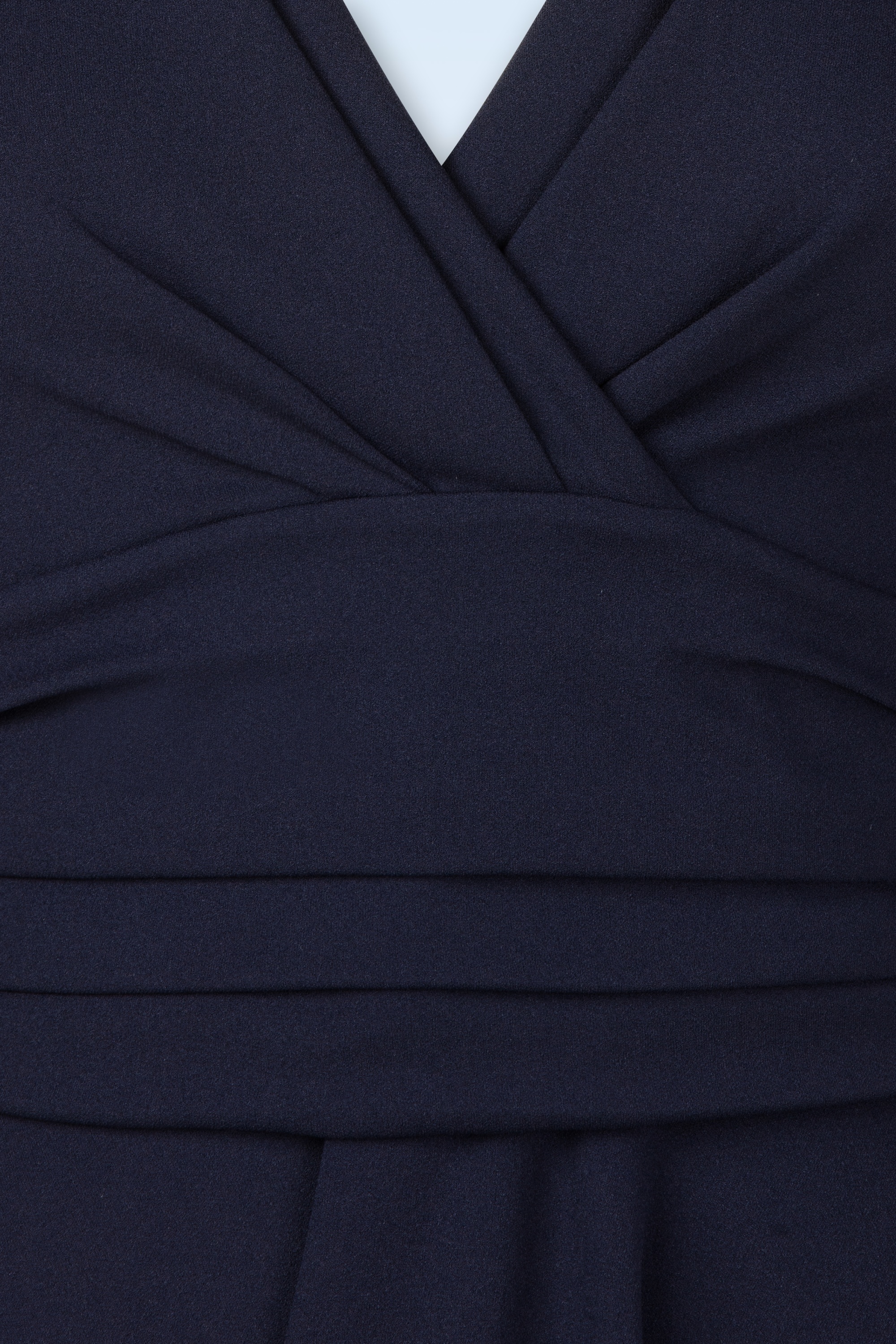 Vintage Chic for Topvintage - Topvintage exclusive ~ Clare swing jurk in marineblauw 2