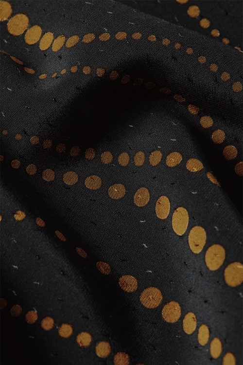 King Louie - Mina Twirl jurk in zwart 4