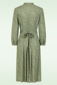 Very Cherry - Niko jurk in Rosemary groen 5