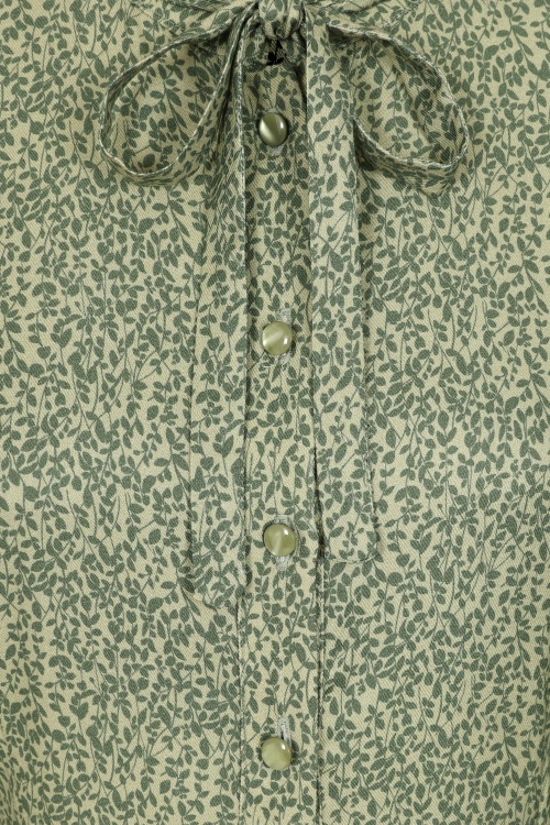 Very Cherry - Niko jurk in Rosemary groen 4