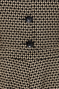 Very Cherry - Revers Safiya midi jurk in multi 2