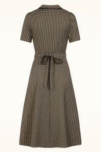 Very Cherry - Revers Safiya midi jurk in multi 3