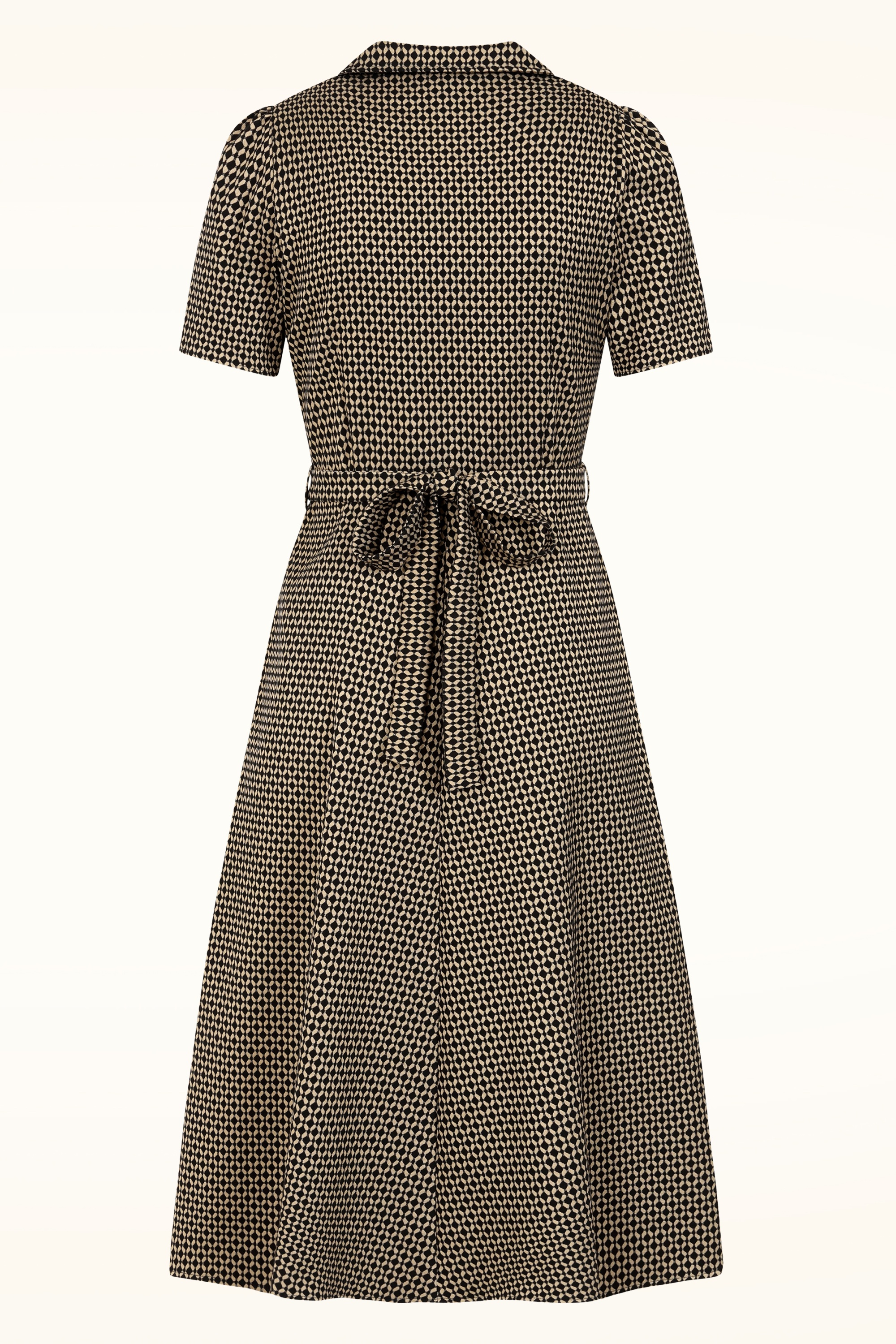 Very Cherry - Revers Safiya midi jurk in multi 3