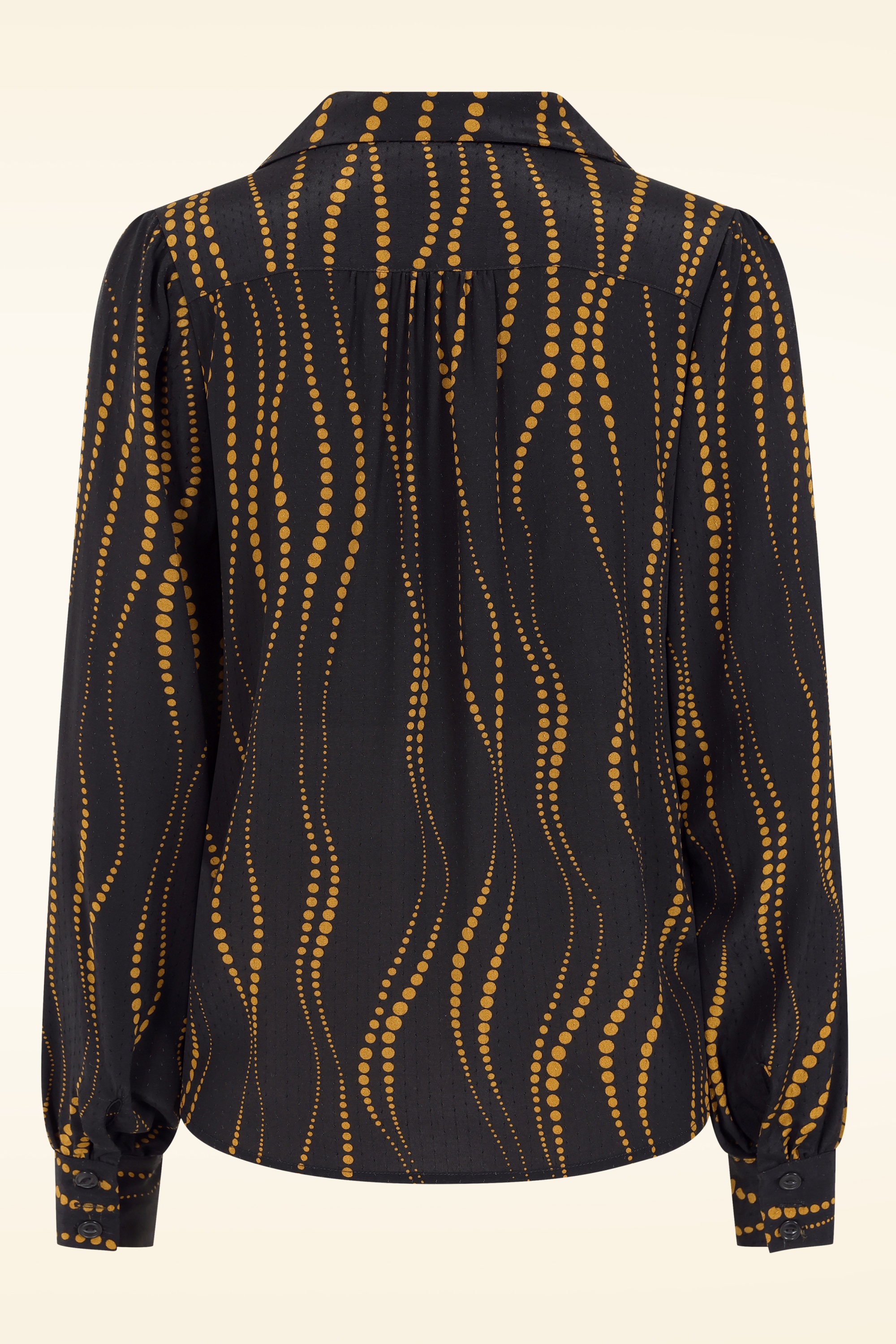 King Louie - Bella Twirl blouse in zwart 4