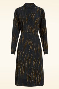 King Louie - Mina Twirl jurk in zwart 2