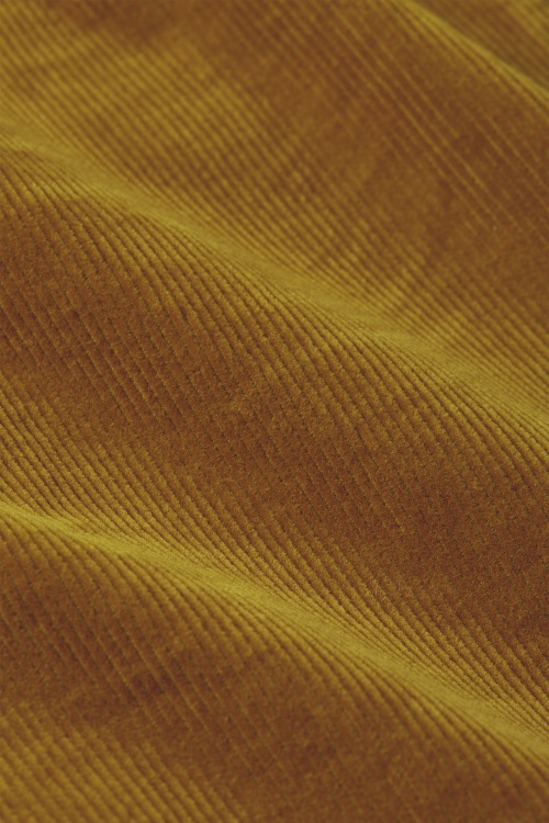 King Louie - Peppa corduroy pantalon in goudbruin  3