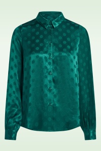 King Louie - Maisie Mimi blouse in peridoot groen 2