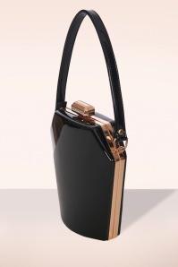 Banned Retro - Lilly's Coffin handtas in zwart 3