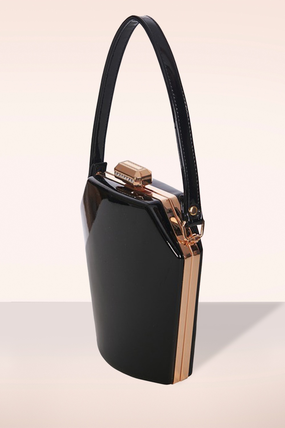 Banned Retro - Lilly's Coffin handtas in zwart 3