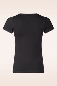 Queen Kerosin - Holi Aperoli T-shirt in zwart 3