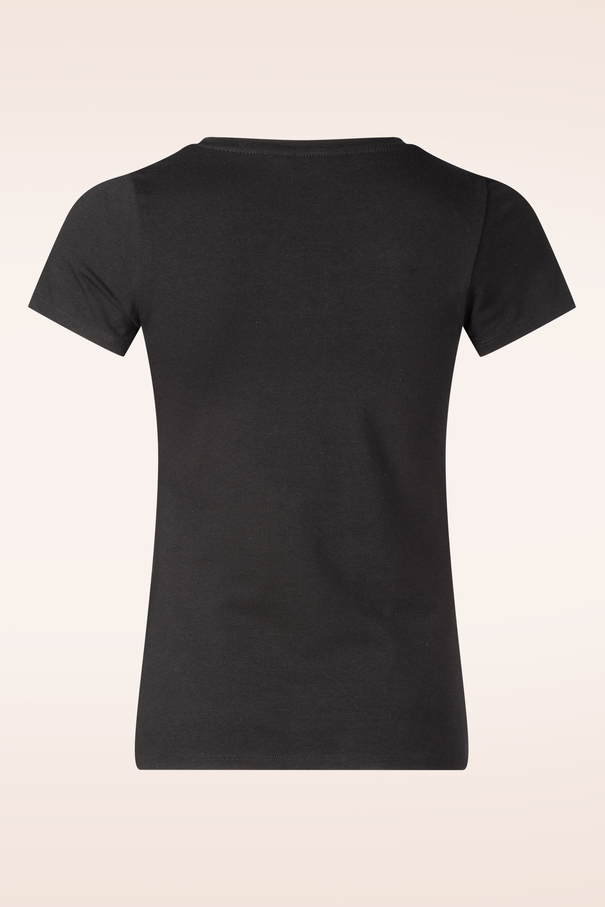 Queen Kerosin - Rockabilly Kitten T-shirt in zwart 3