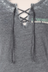 Queen Kerosin - Forever 2 Wheels Longsleeve in antraciet 3