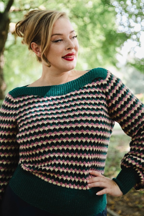 King Louie - Erin Farfalle top in schaduw blauw