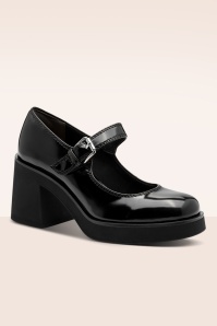 Tamaris - Chunky Charm Mary Jane pumps in zwart 3