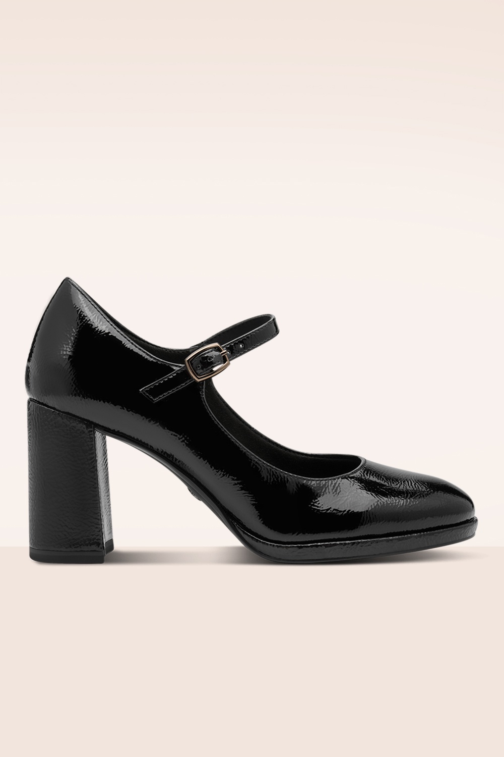 Tamaris - Maddy Patent pumps in zwart