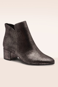 Tamaris - Perry enkellaarsjes in tinachtig bruin 3