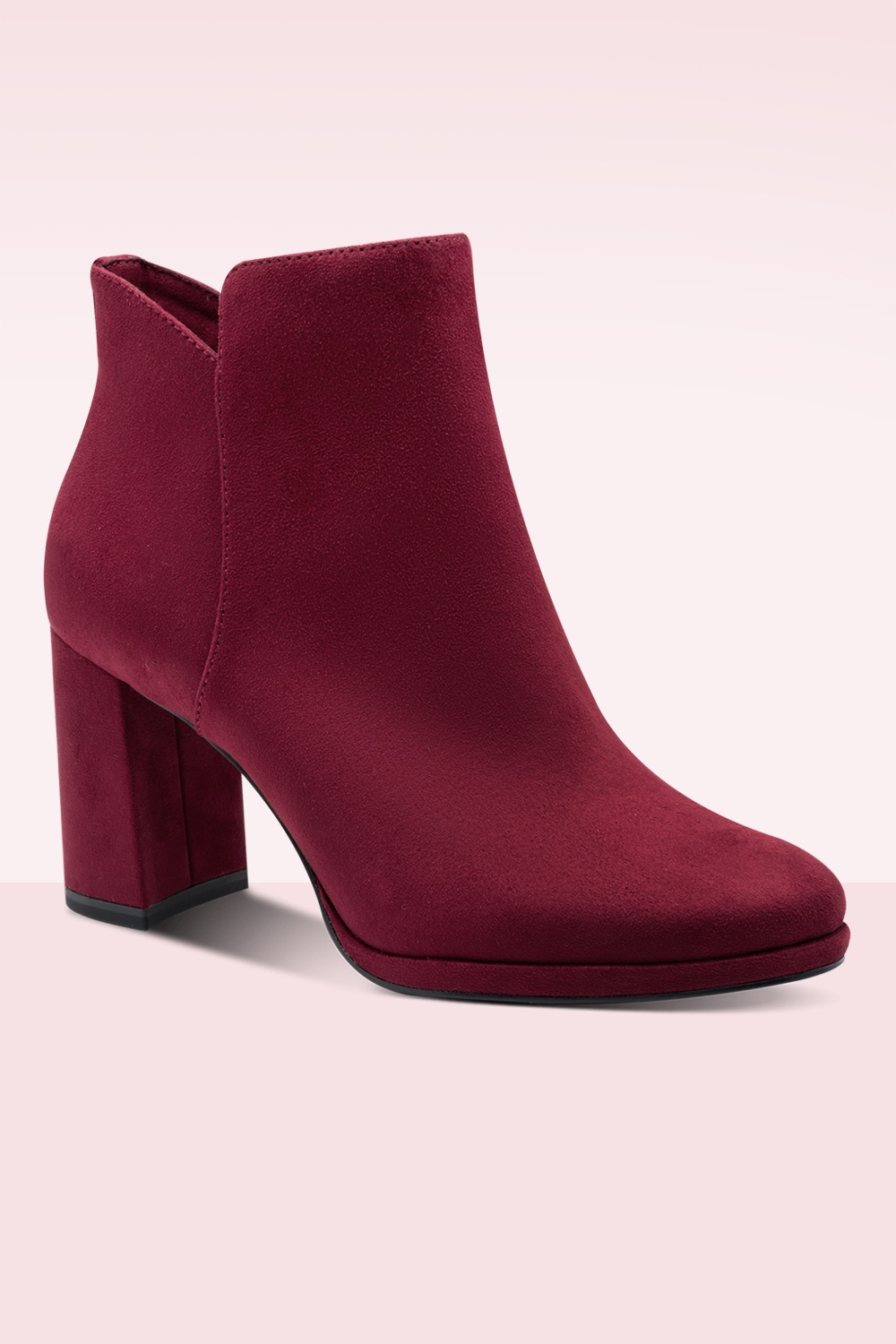 Tamaris - Meredith enkellaarsjes in rood 3