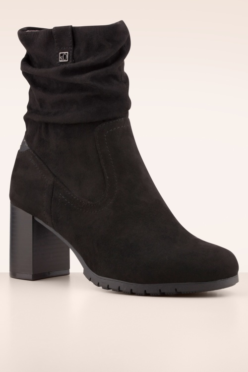 s.Oliver - Luna booties in zwart 3