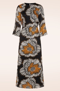 Traffic People - Millie maxi jurk in Zwart