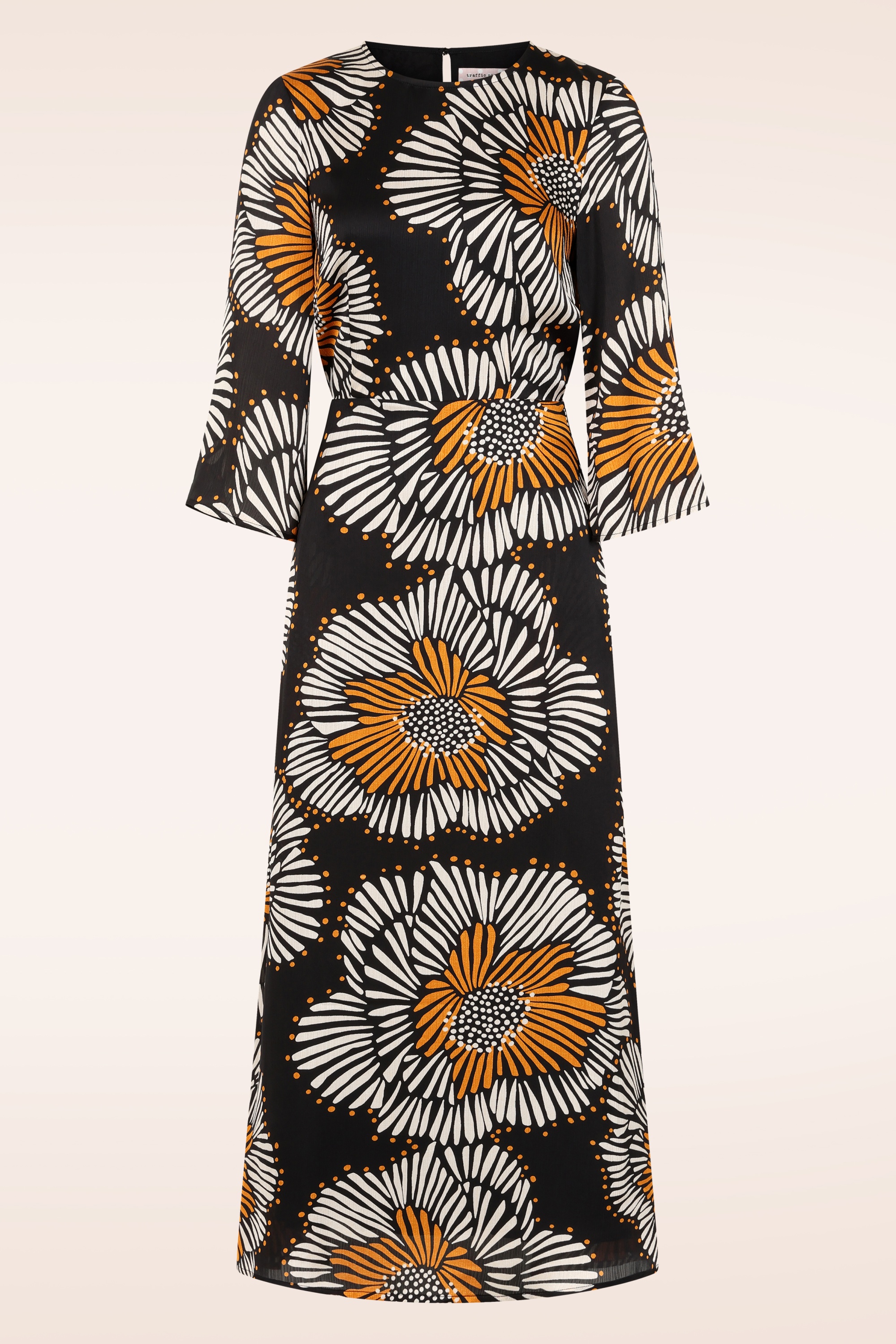 Traffic People - Millie maxi jurk in Zwart