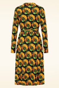 Cissi och Selma - Anna Klara Kronblad jurk in zwart en multi 3