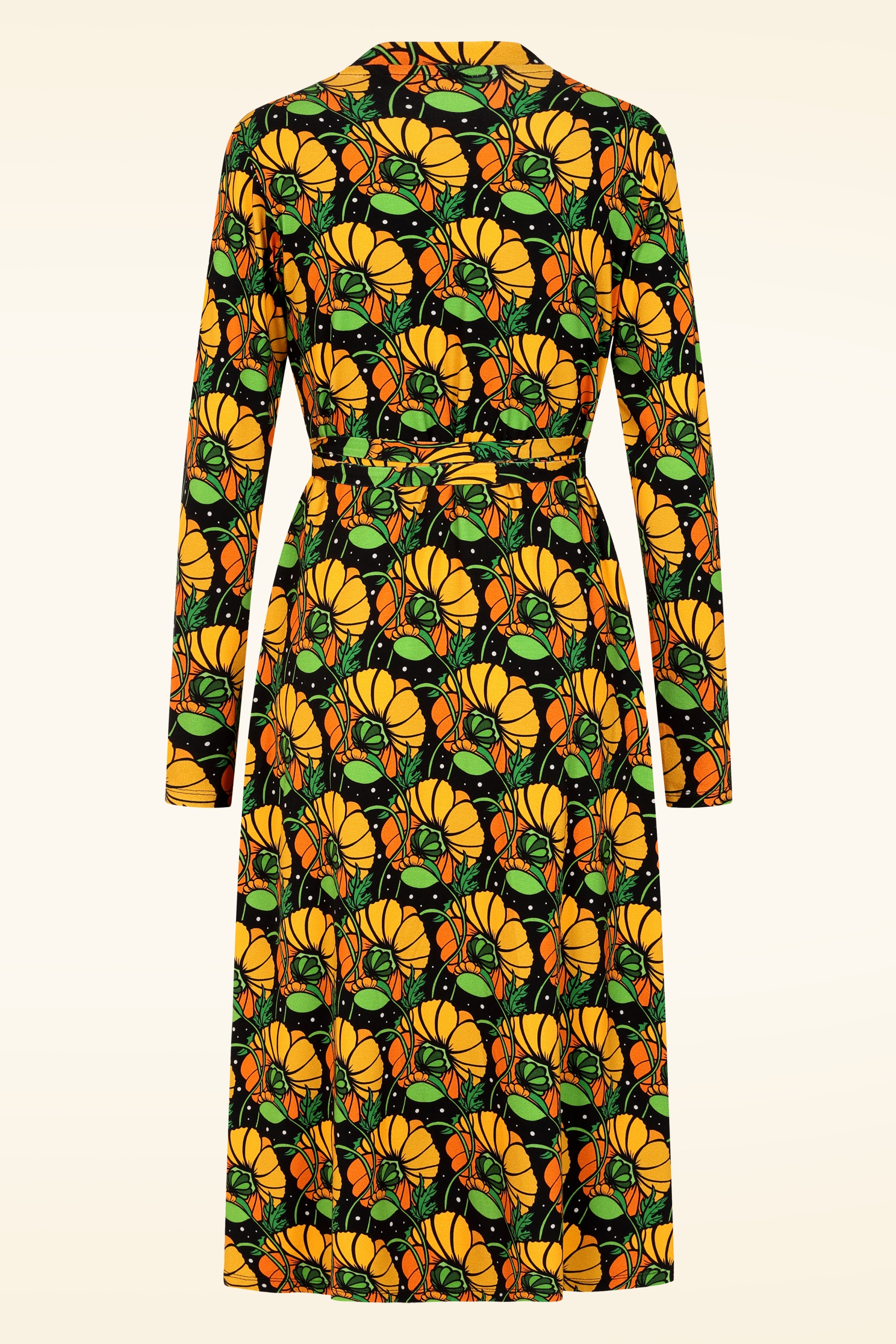 Cissi och Selma - Anna Klara Kronblad jurk in zwart en multi 3