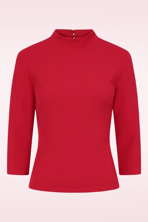 Vintage Chic for Topvintage - Topvintage exclusive ~ Mandi top in rood