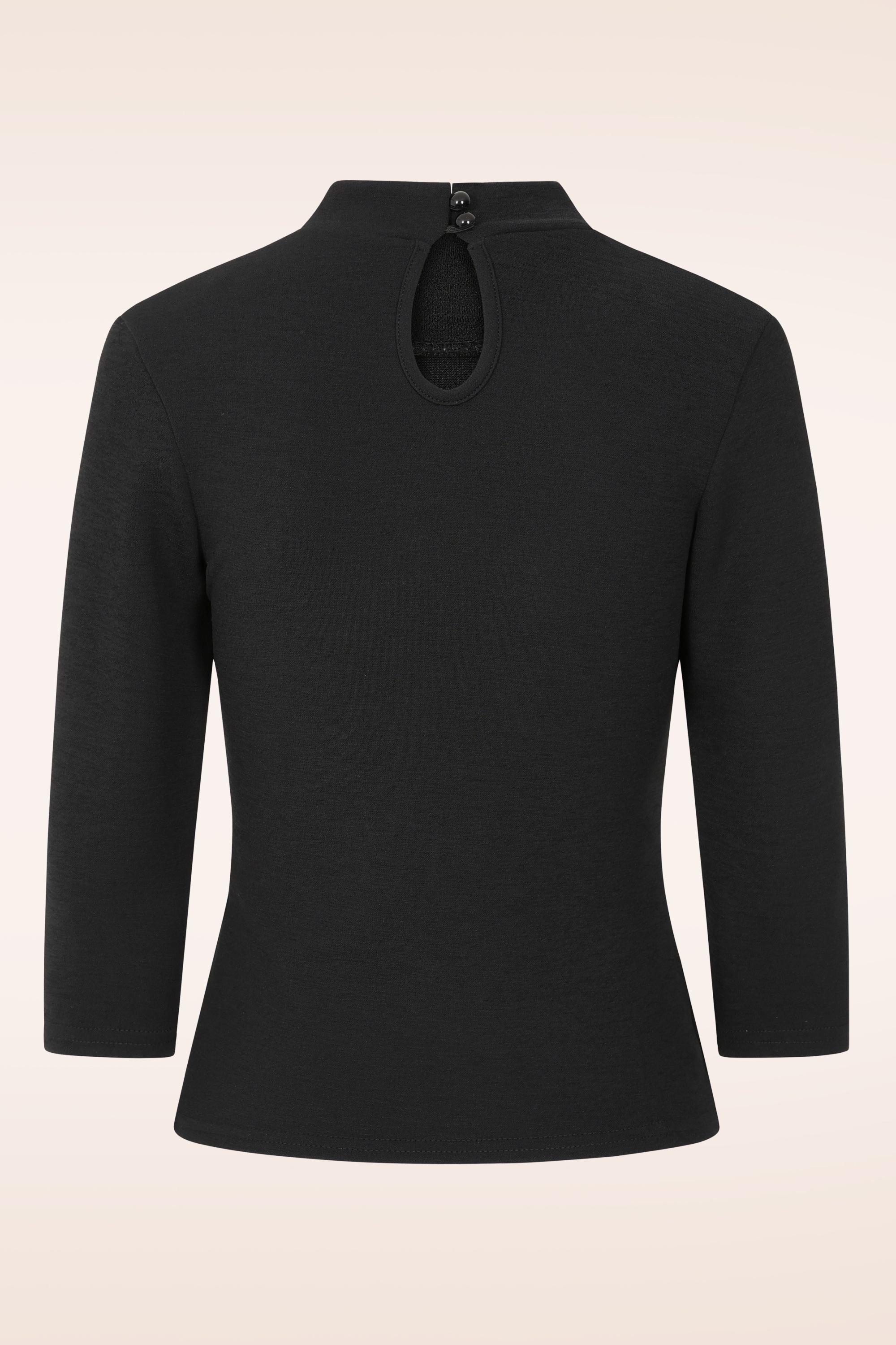 Vintage Chic for Topvintage - Topvintage exclusive ~ Mandi top in zwart 3