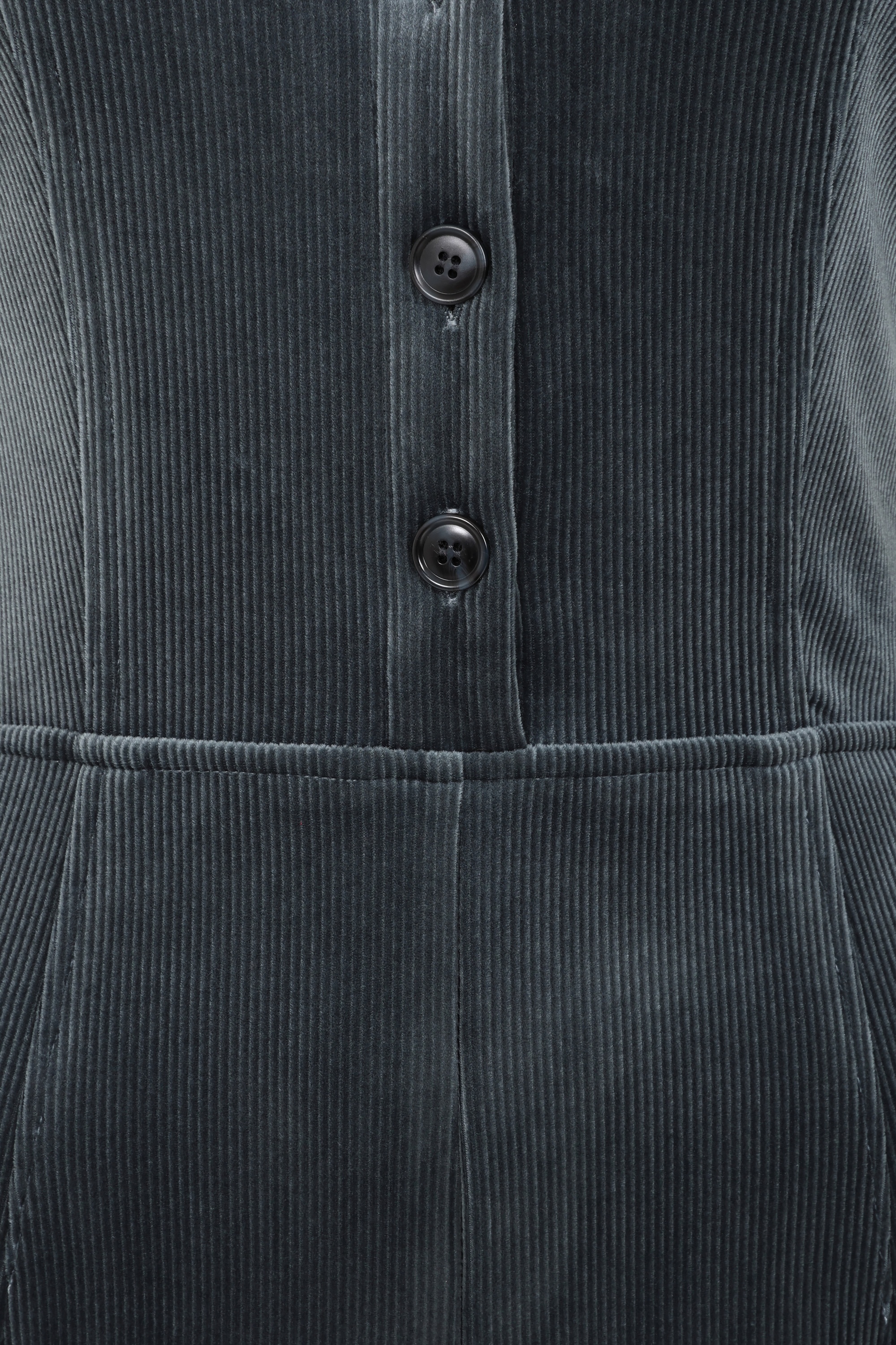 Traffic People - Avenge corduroy jumpsuit in zilverblauw 4