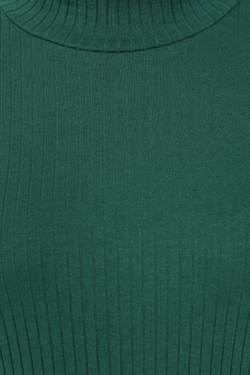 Blutsgeschwister - The Bodyconscious Emerald midi jurk in dahlia groen 2