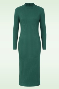 Blutsgeschwister - The Bodyconscious Emerald midi jurk in dahlia groen