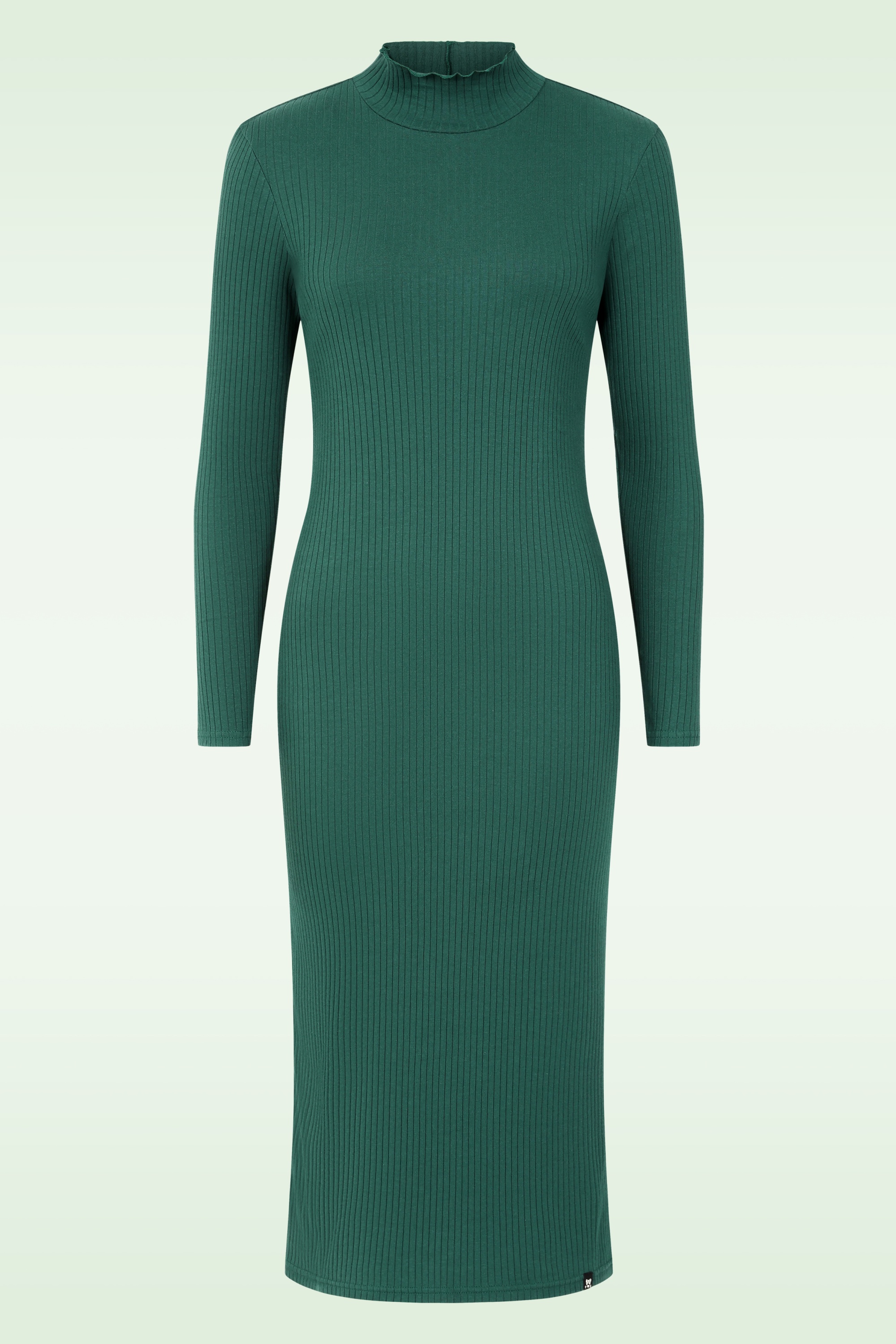 Blutsgeschwister - The Bodyconscious Emerald midi jurk in dahlia groen